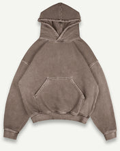 Load image into Gallery viewer, BLANK HOODIE - WASHED BROWN
