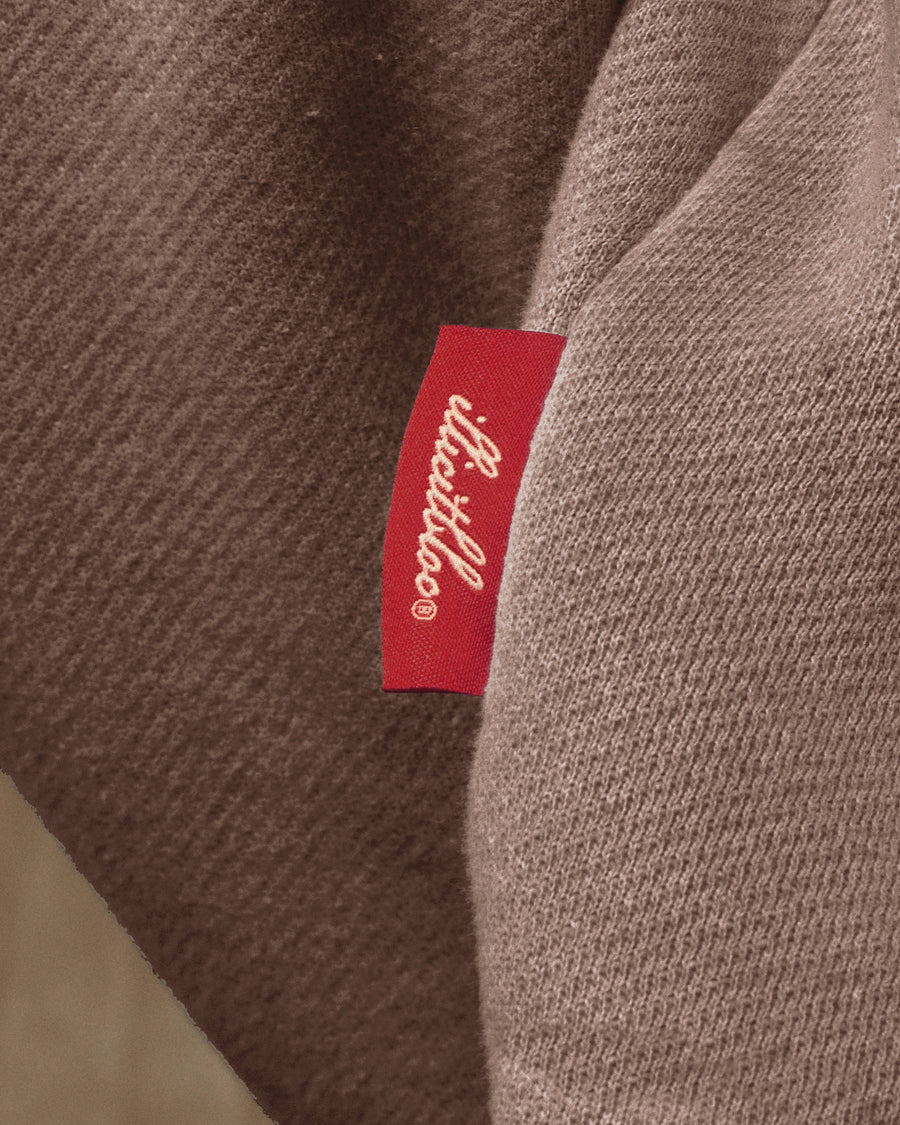 CHAMPION STAMP HOODIE - WASHED BROWN