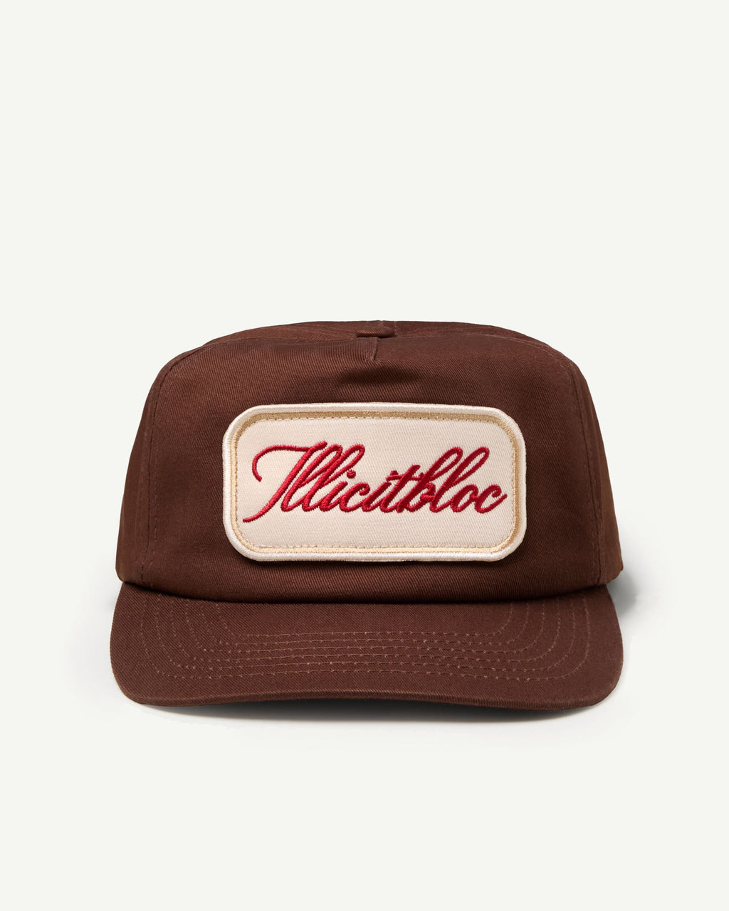 PATCHWORK CAP - BROWN – Illicitbloc