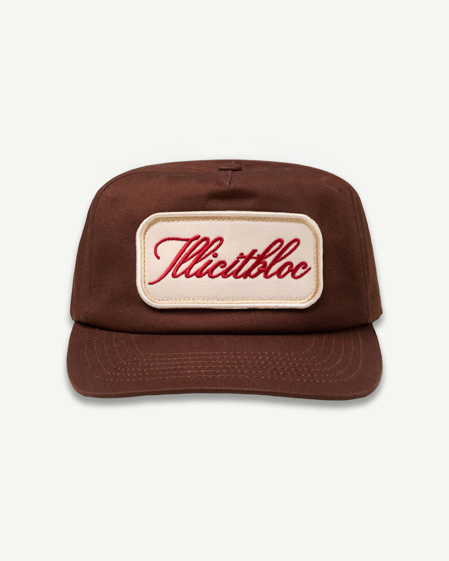 PATCHWORK CAP - BROWN