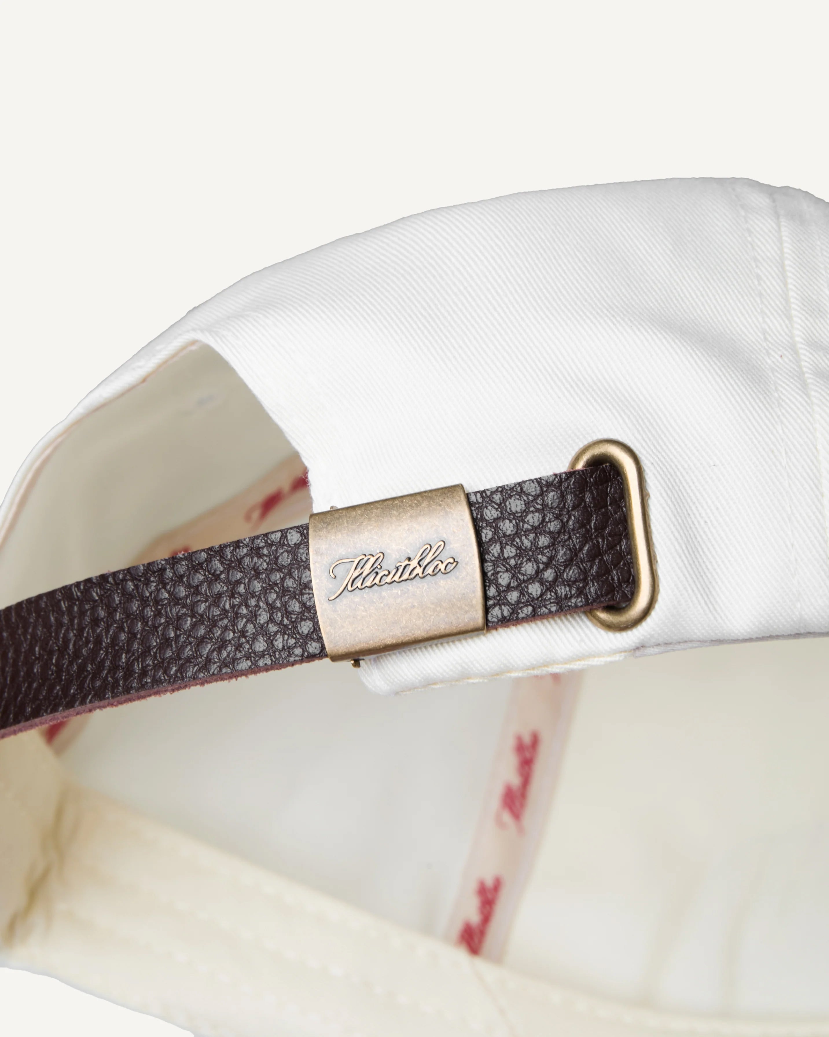 BASS & BIRDIES CAP - CREAM/RED