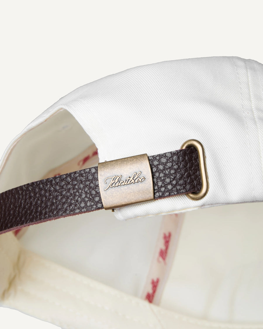 BASS & BIRDIES CAP - CREAM/RED