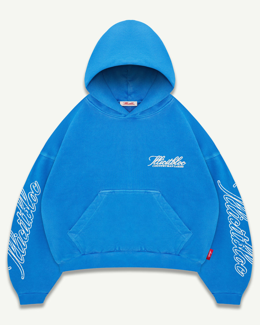 CATCH OF THE DAY HOODIE - COBALT BLUE