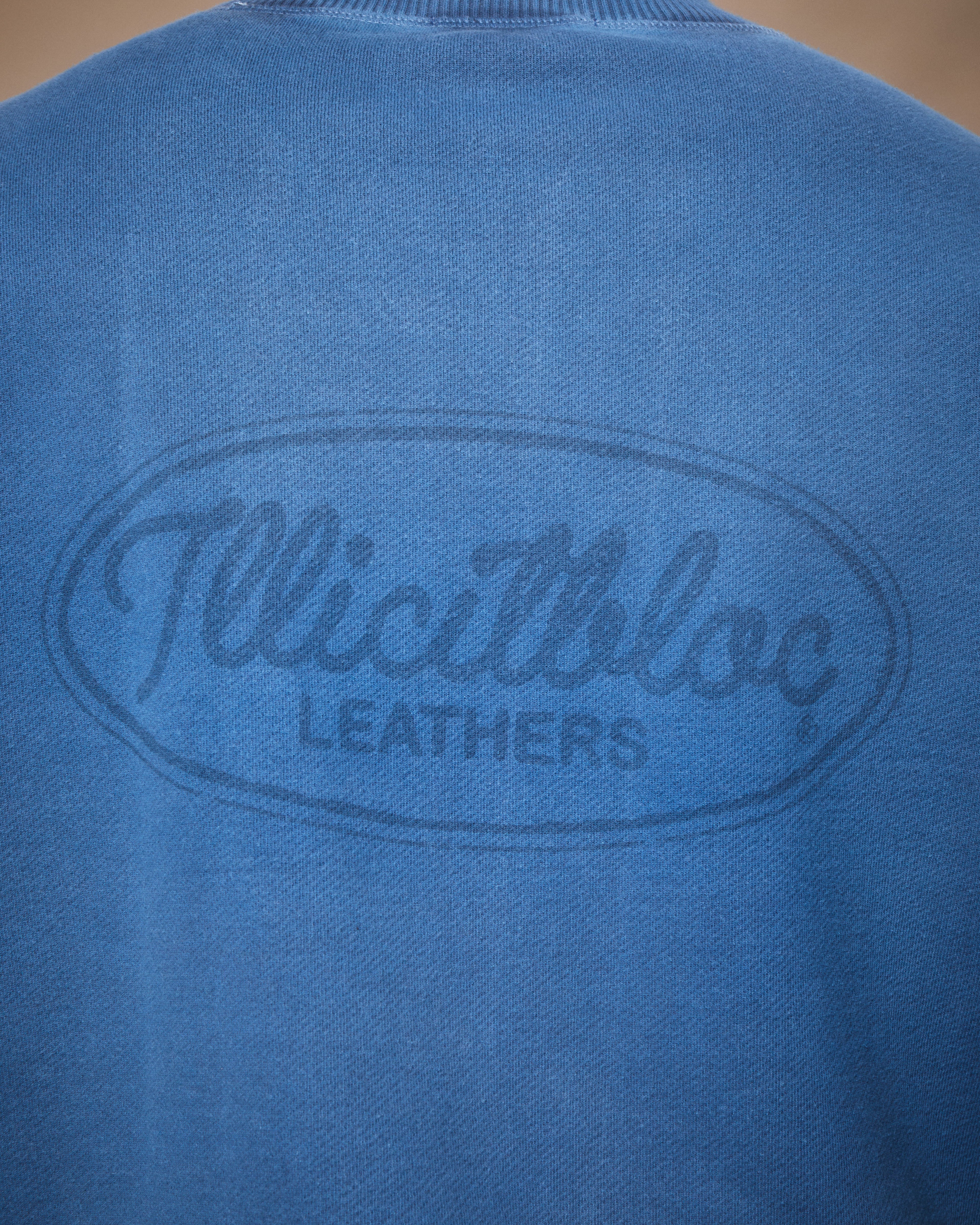 LEATHERS IRONWEAVE™ FADED POCKET SWEATSHIRT - CHORE BLUE