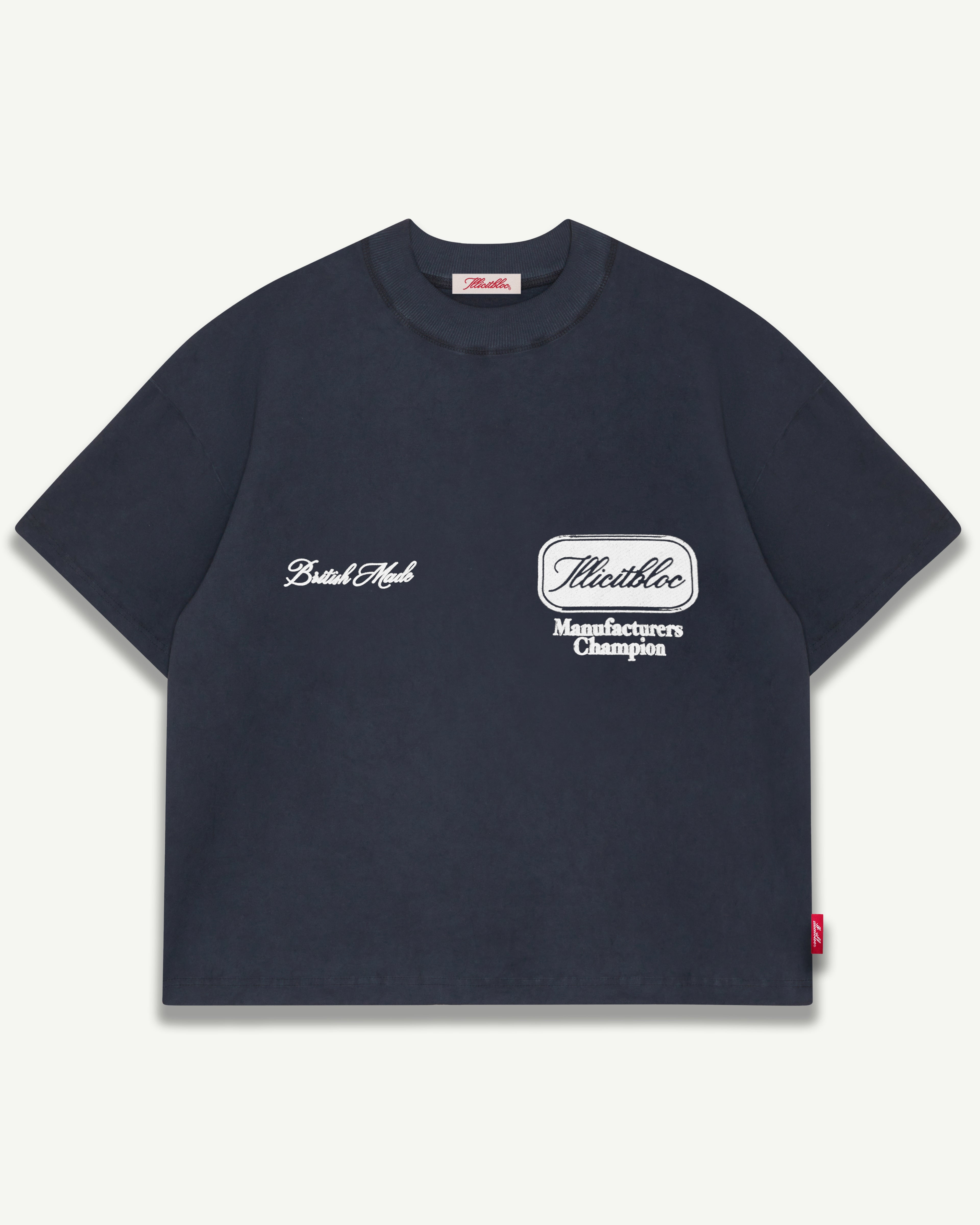 CHAMPION STAMP T-SHIRT - VINTAGE BLACK