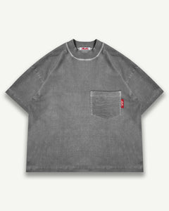 CLASSIC POCKET T-SHIRT - CHARCOAL
