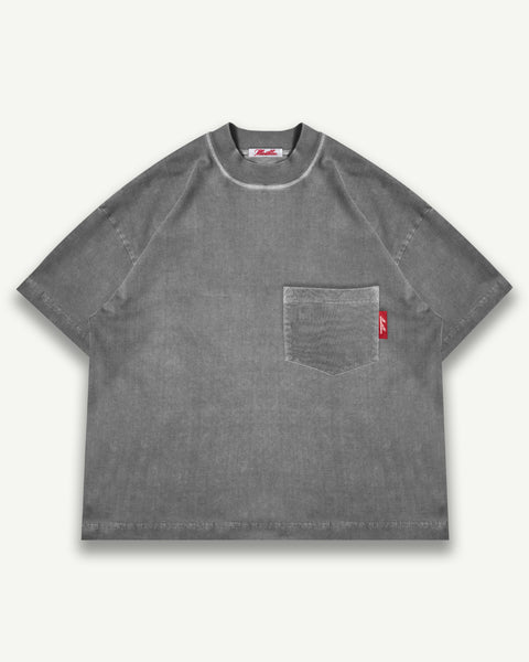 CLASSIC POCKET T-SHIRT - CHARCOAL