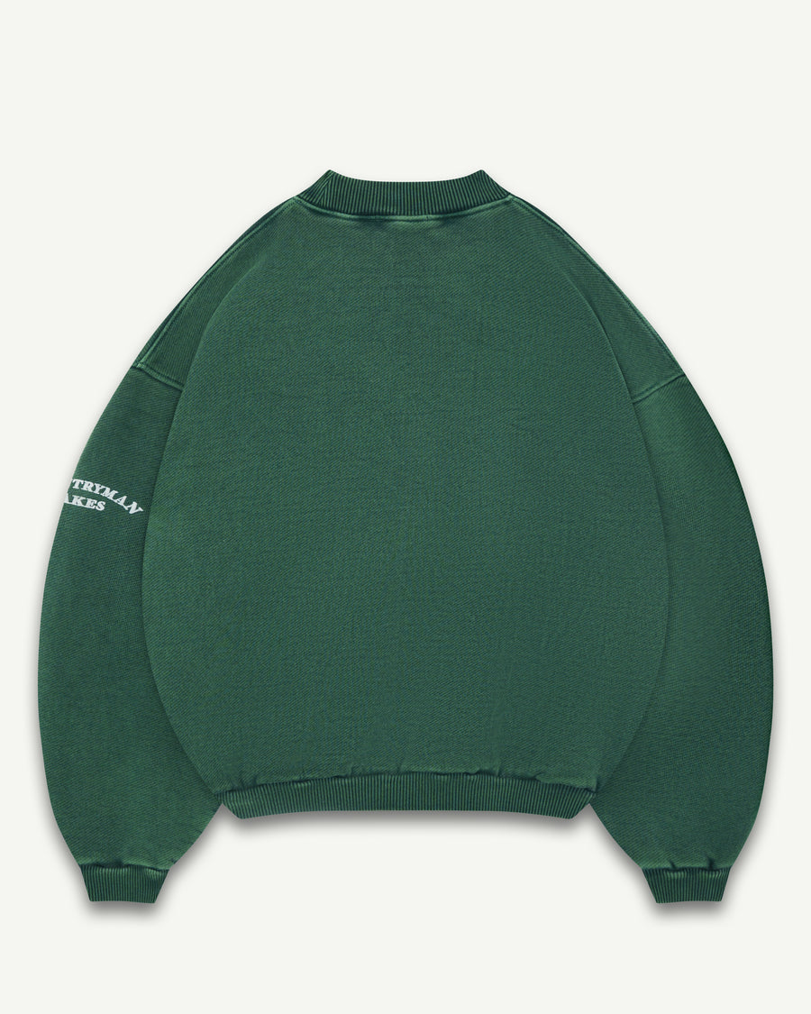 CLUBHOUSE POCKET SWEATSHIRT - HUNTER GREEN