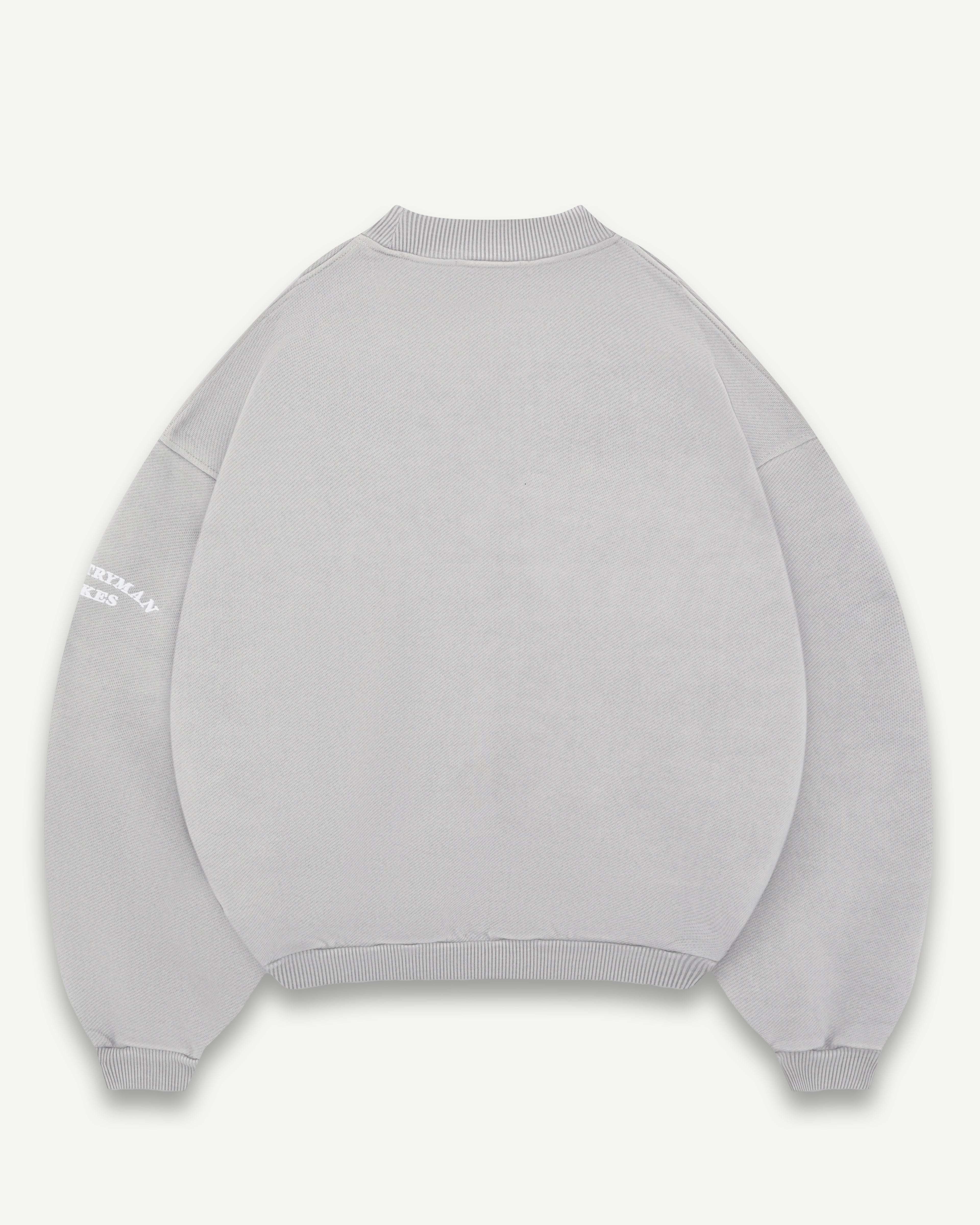 CLUBHOUSE POCKET SWEATSHIRT - POWDER GREY