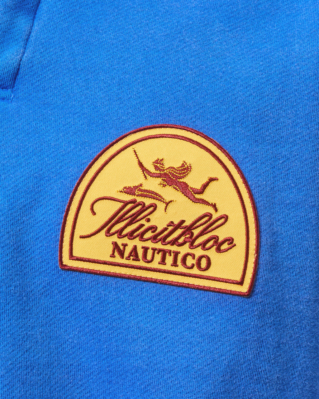 Nautico Henley Crewneck - Cobalt