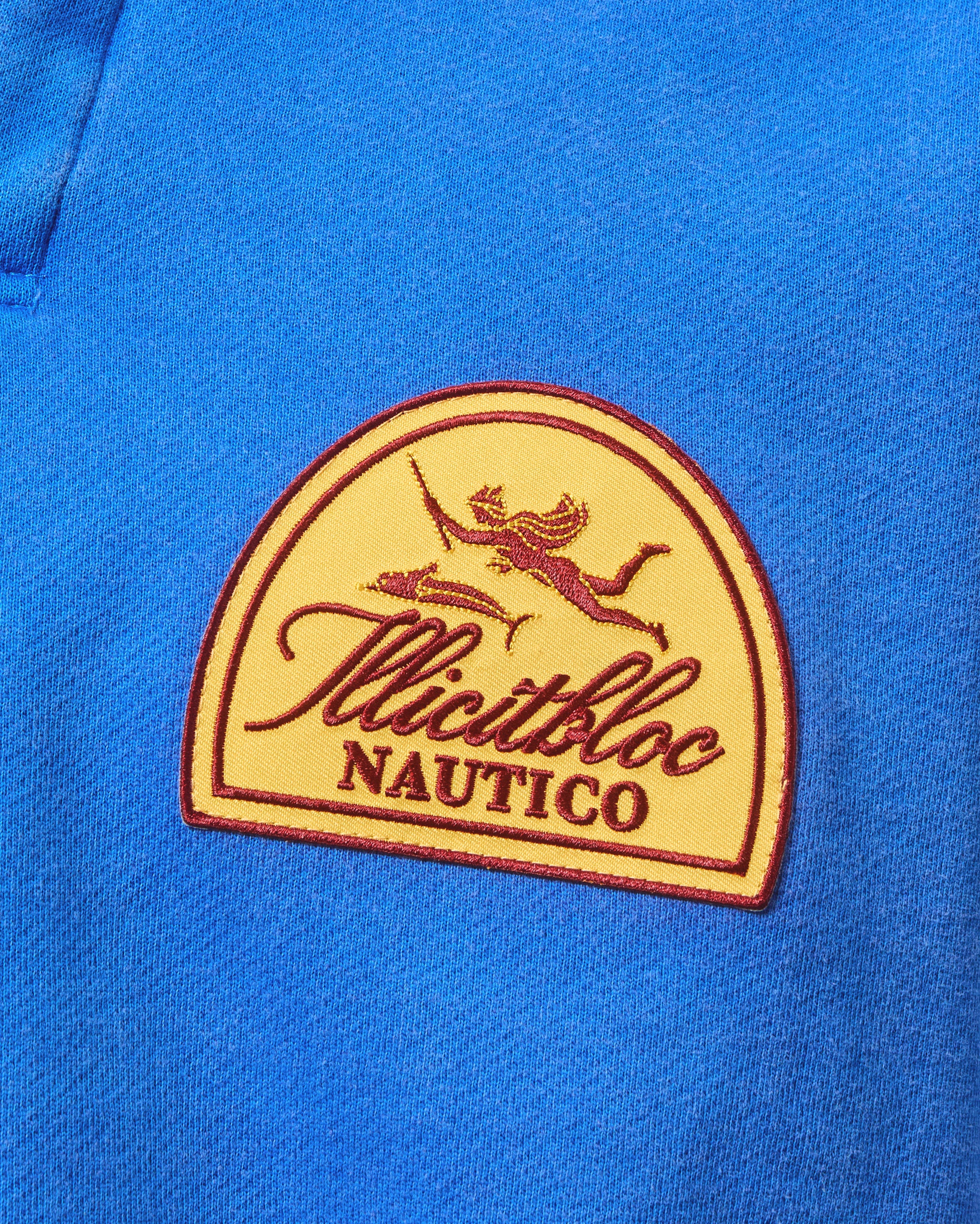 Nautico Henley Crewneck - Cobalt