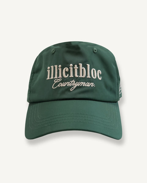 COUNTRYMAN NYLON CAP - RACING GREEN