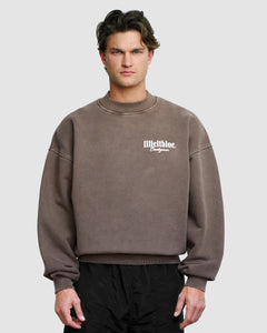 COUNTRYMAN SWEATSHIRT - WASHED BROWN