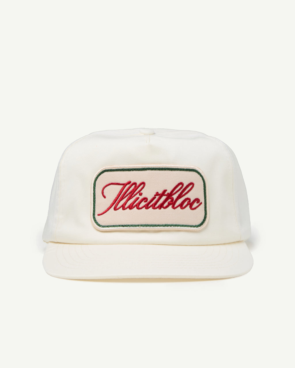 PATCHWORK CAP - CREAM