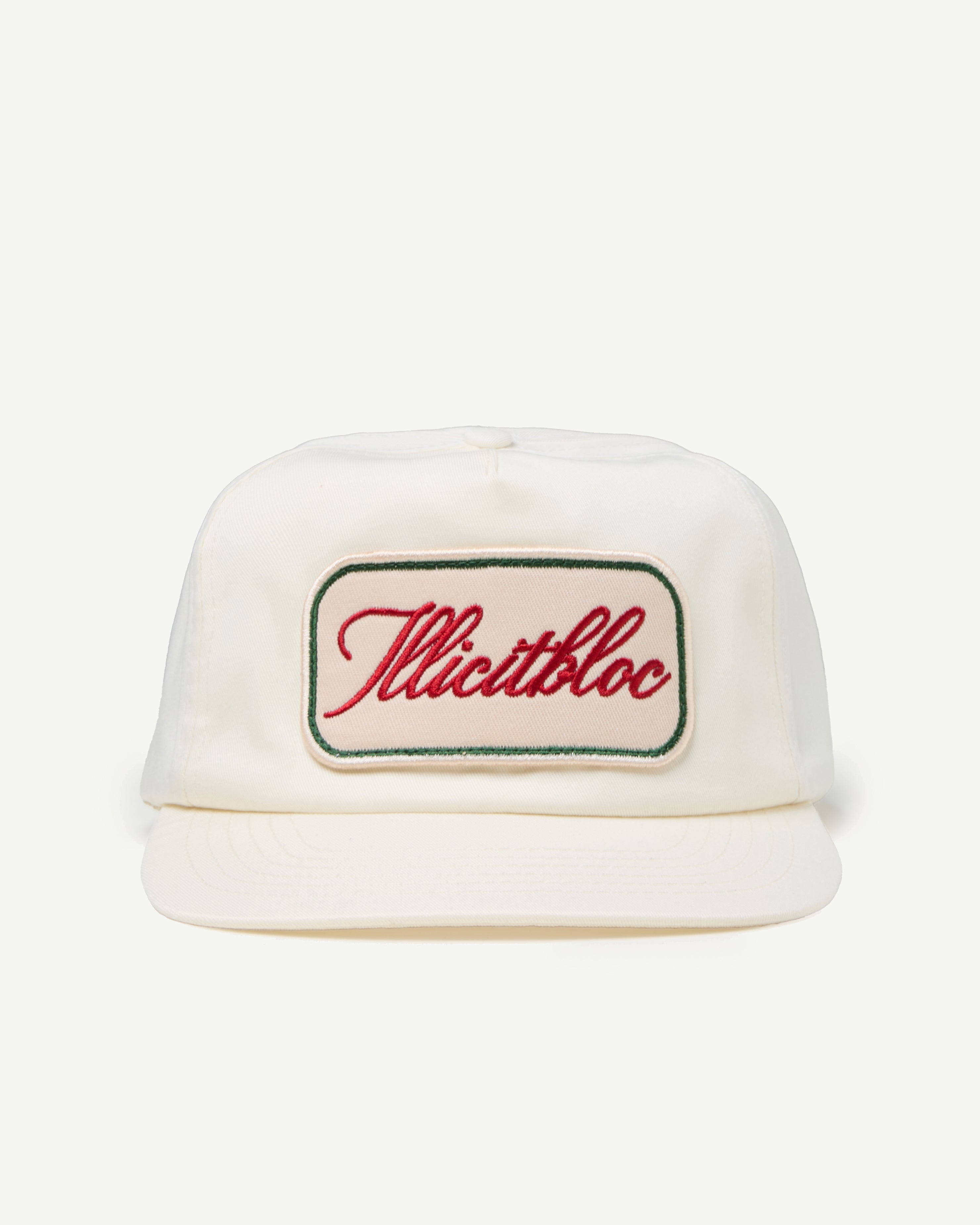 PATCHWORK CAP - CREAM