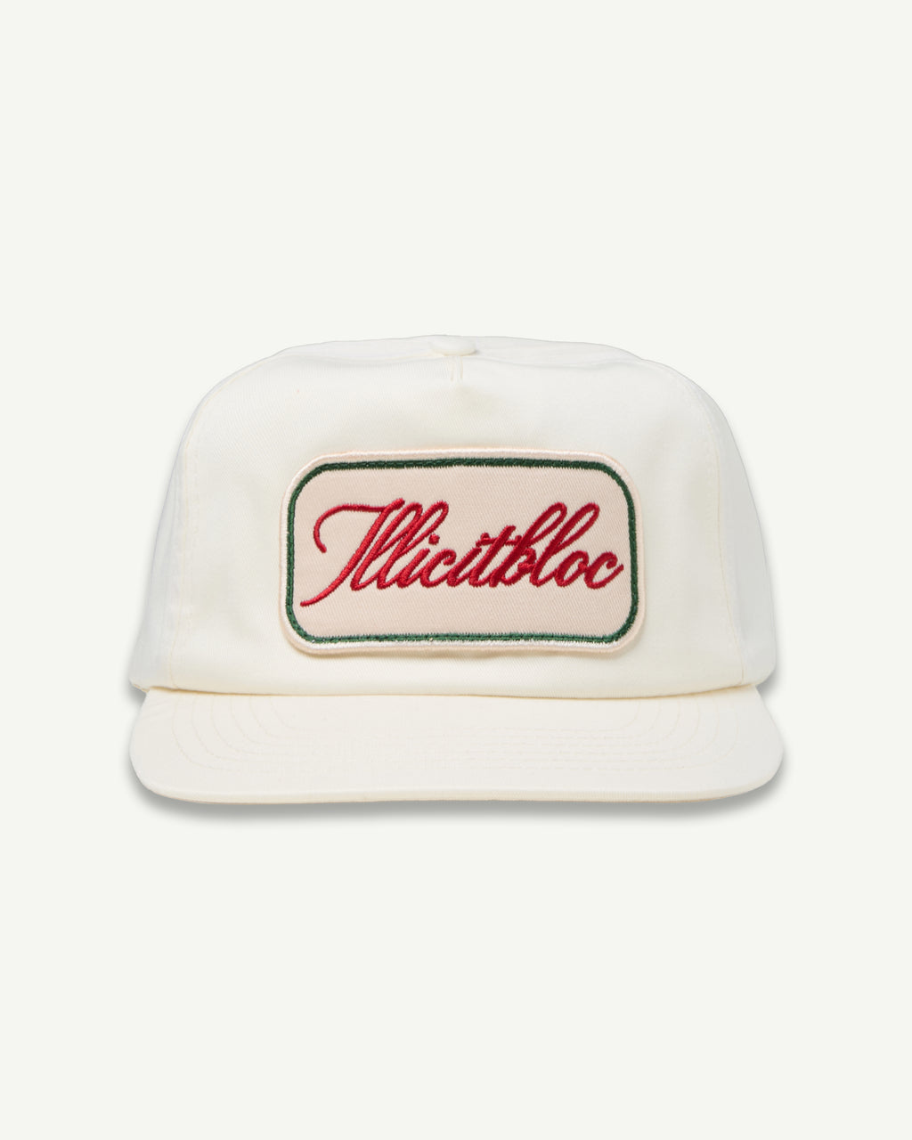 PATCHWORK CAP - CREAM