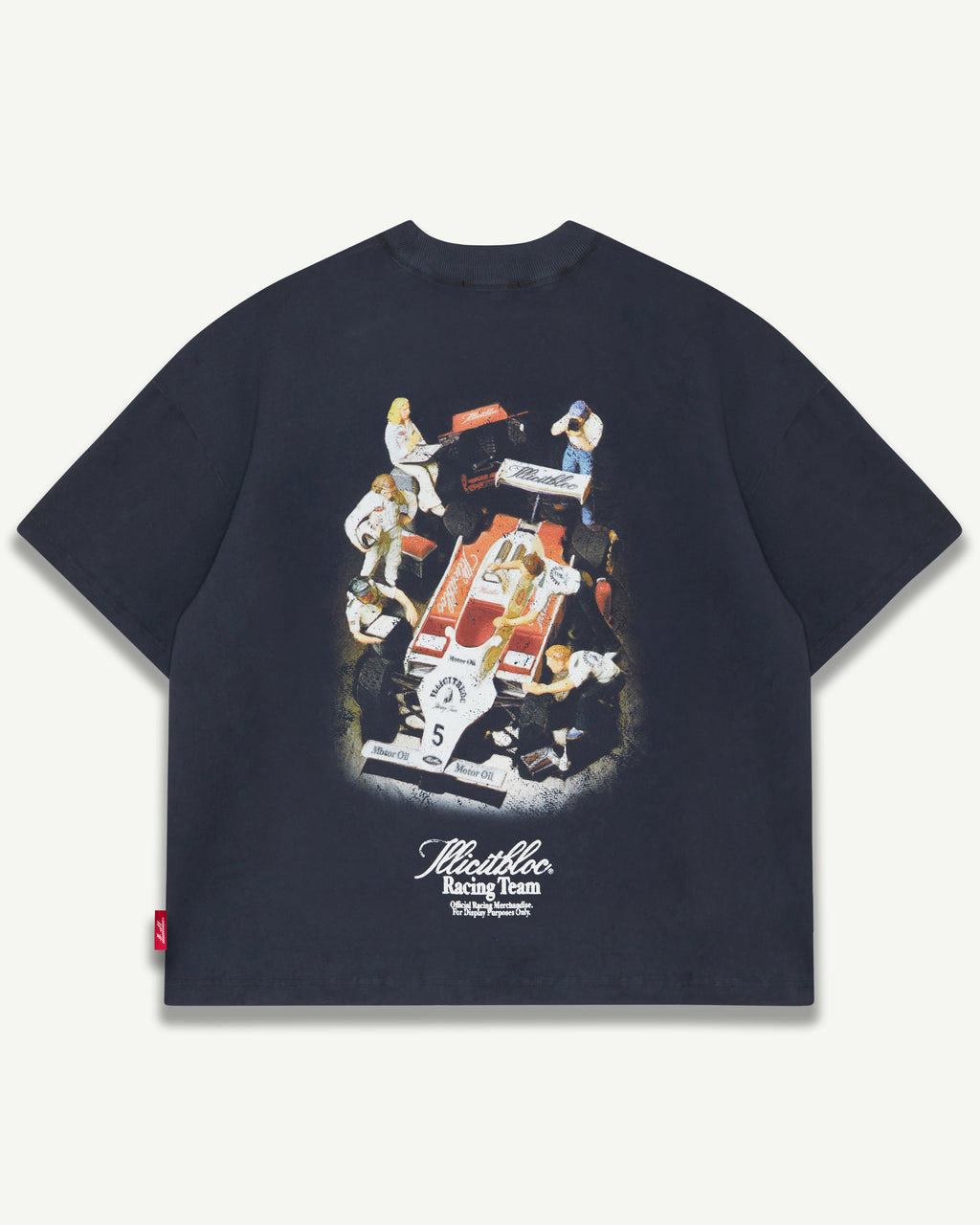 CREW MERCH T-SHIRT - VINTAGE BLACK