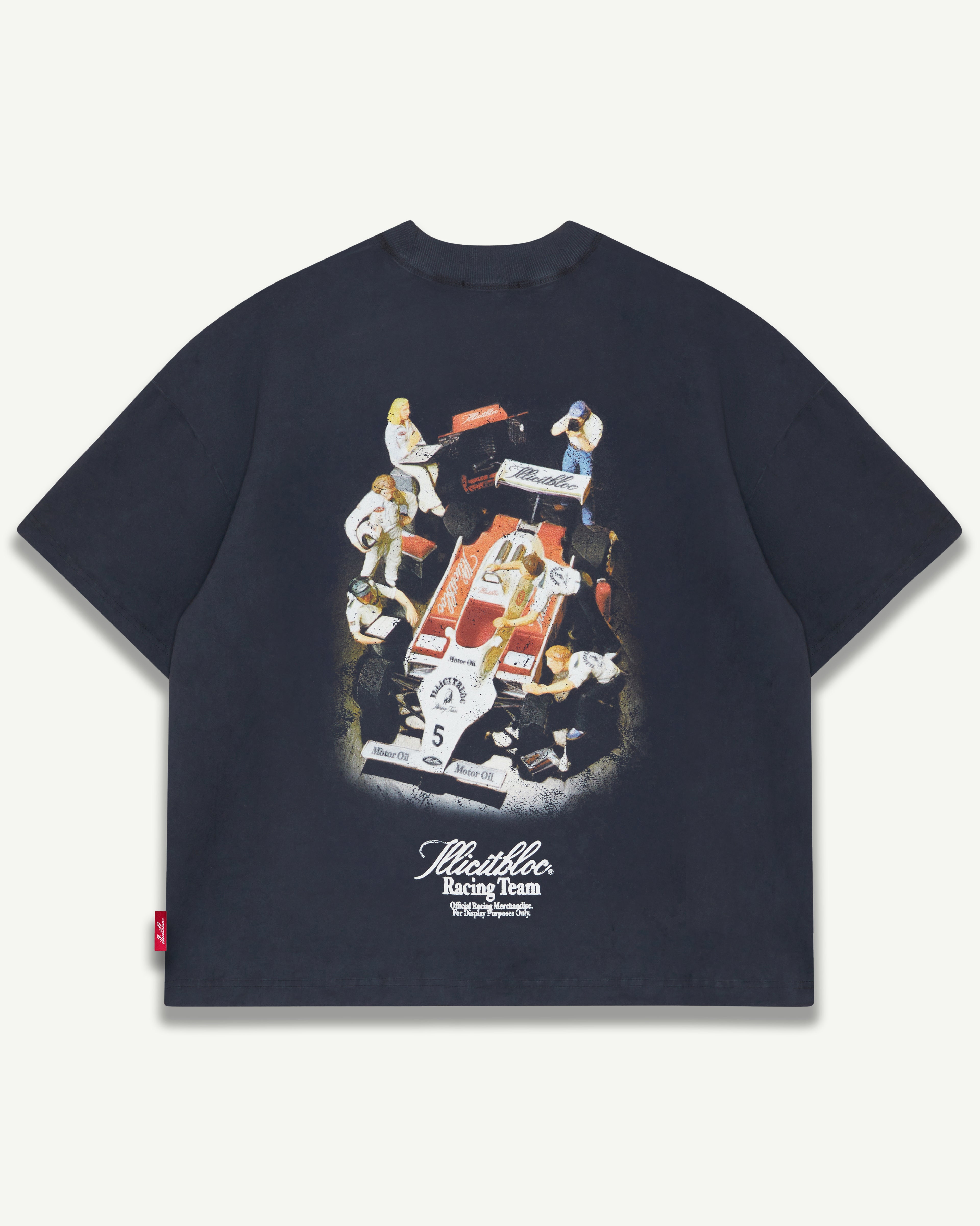 CREW MERCH T-SHIRT - VINTAGE BLACK