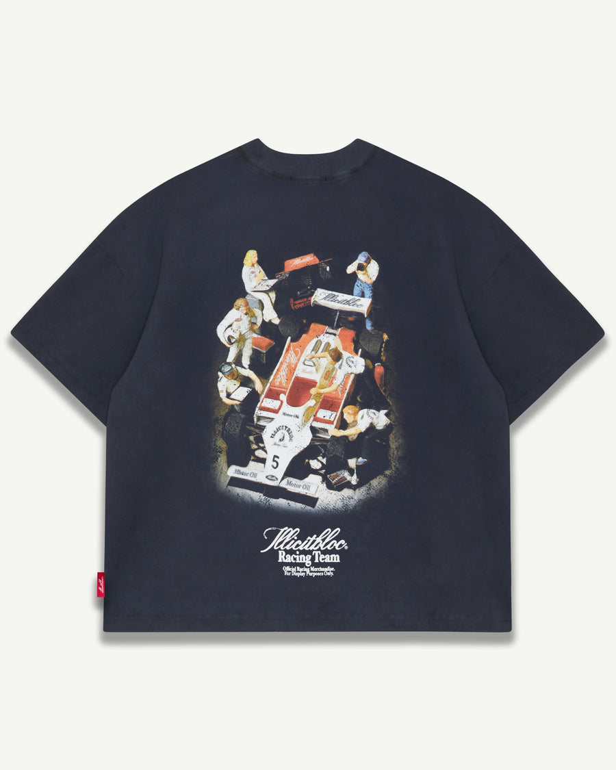 CREW MERCH T-SHIRT - VINTAGE BLACK