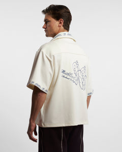 CUBAN DINNER SHIRT - OYSTER