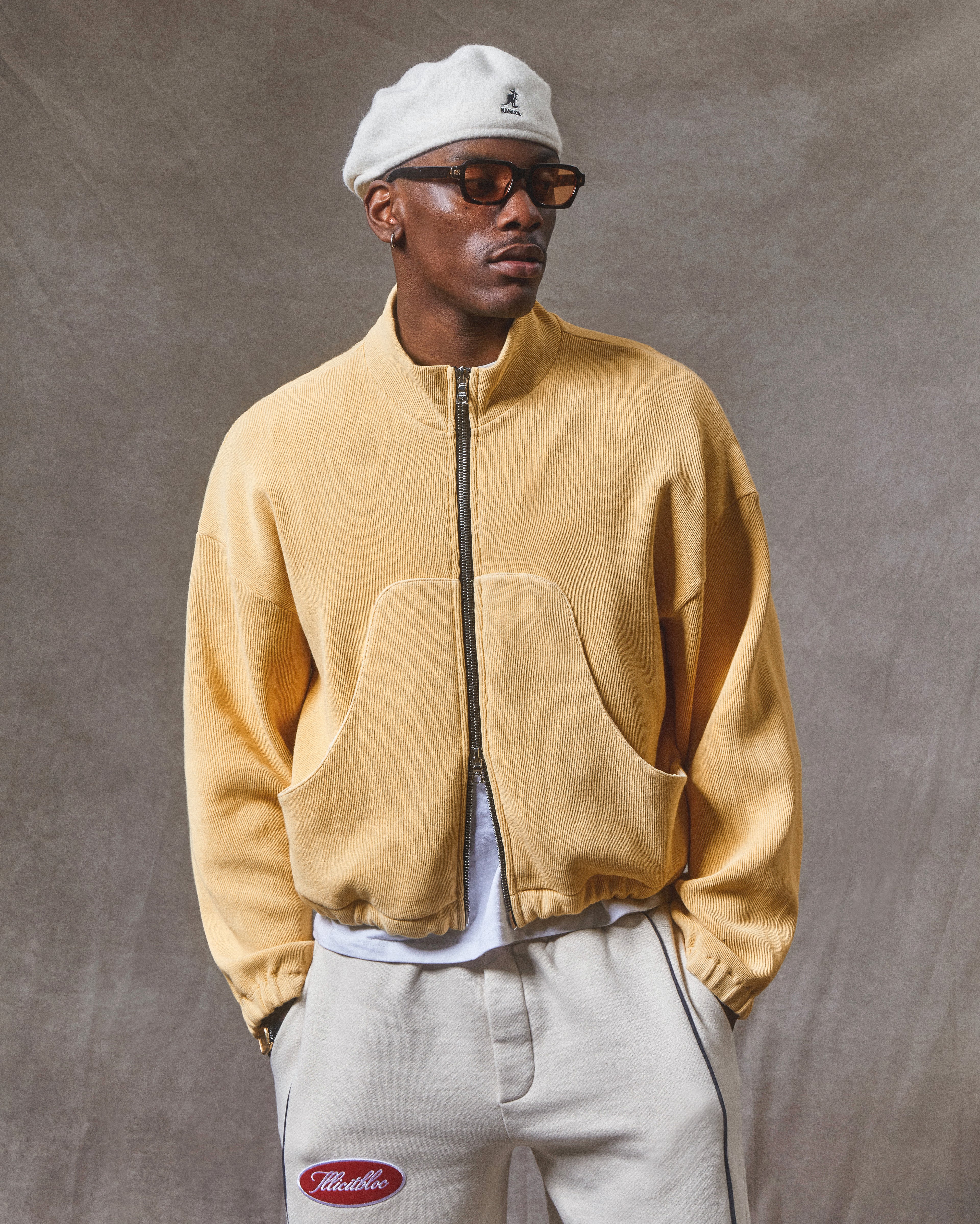 Ottoman Track Jacket - Mimosa