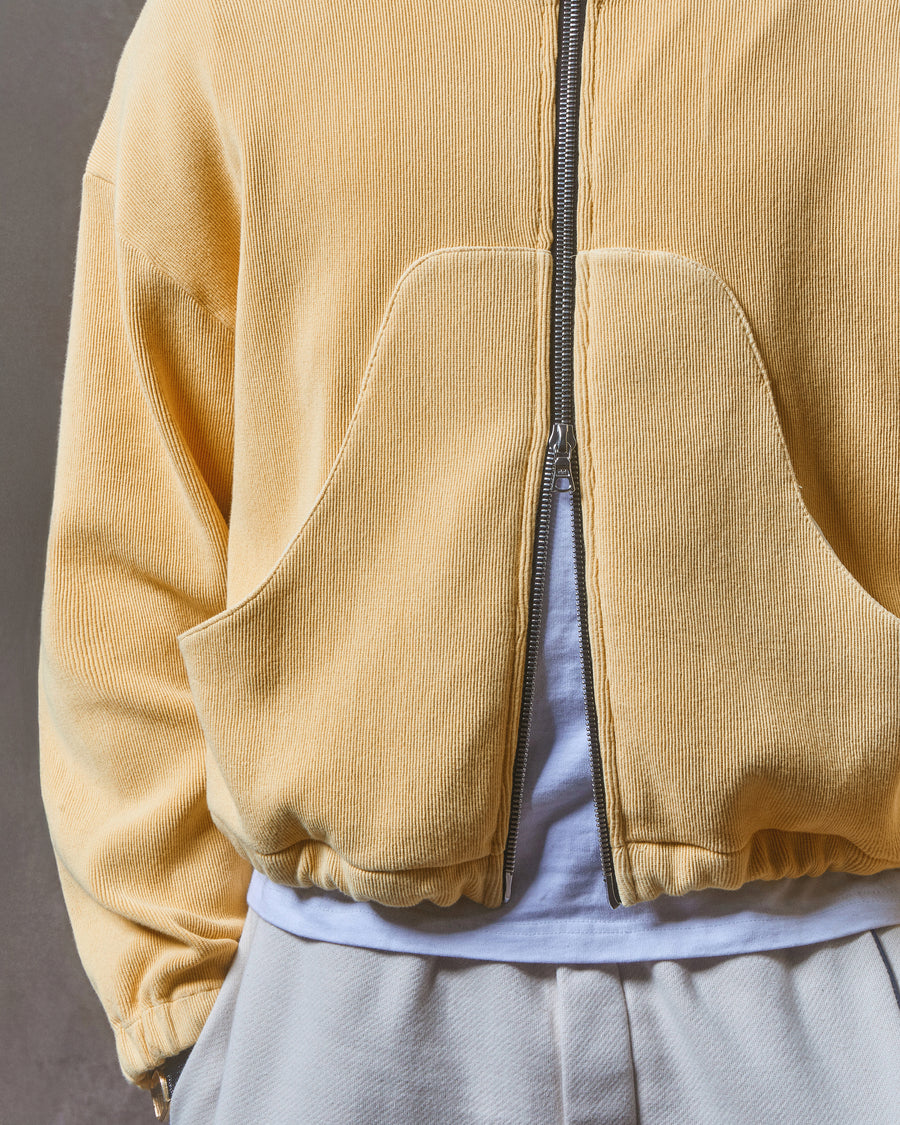 OTTOMAN TRACK JACKET - MIMOSA