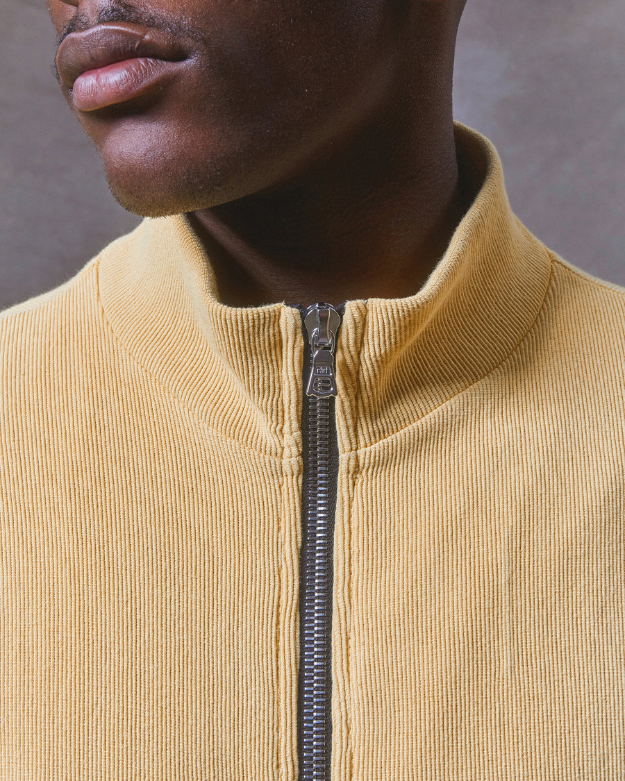 OTTOMAN TRACK JACKET - MIMOSA