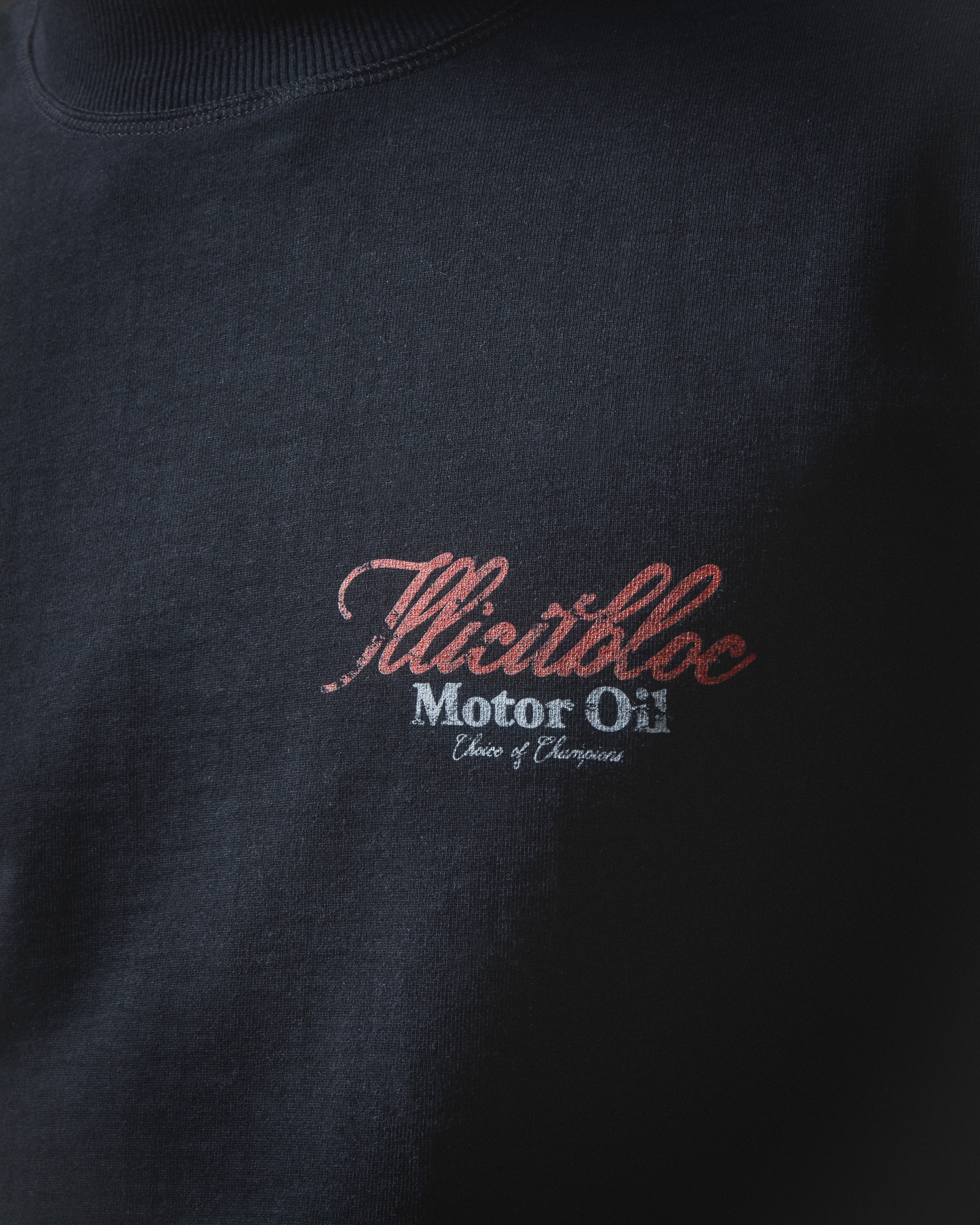 Bull Mascot Long Sleeve T-shirt - Vintage Black