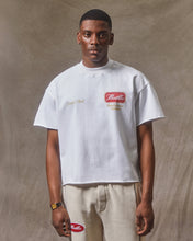 Load image into Gallery viewer, CHAMPION STAMP RAW HEM T-SHIRT - WHITE

