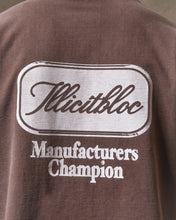 Load image into Gallery viewer, CHAMPION STAMP RAW HEM T-SHIRT - MOCHA
