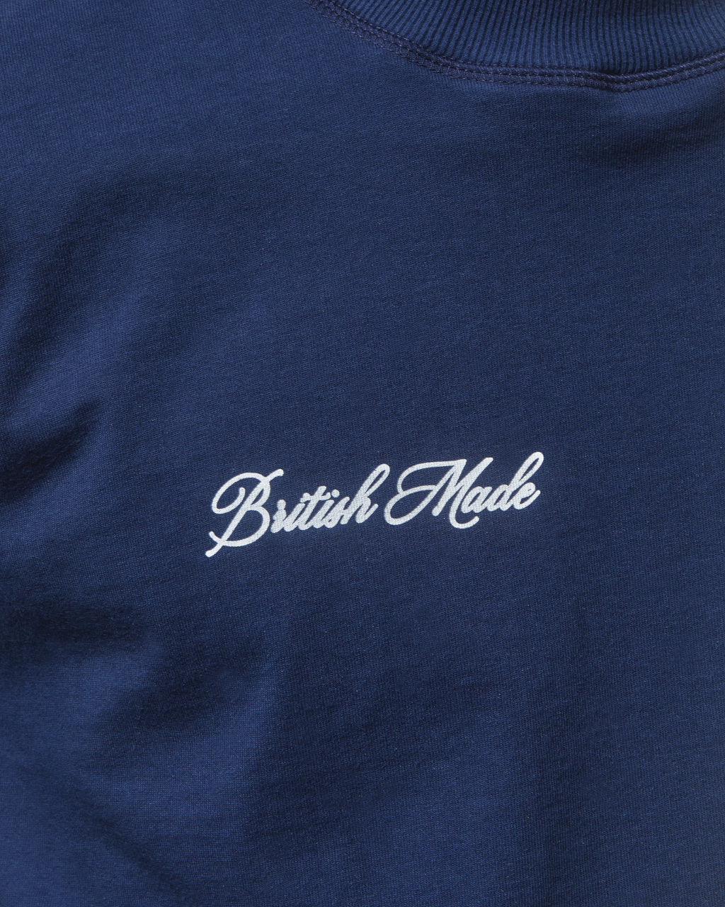 Champion Stamp Raw Hem T-shirt - Navy