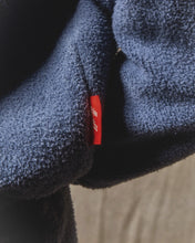 Load image into Gallery viewer, REVERSE SPELLOUT 1/4 ZIP - WASHED NAVY
