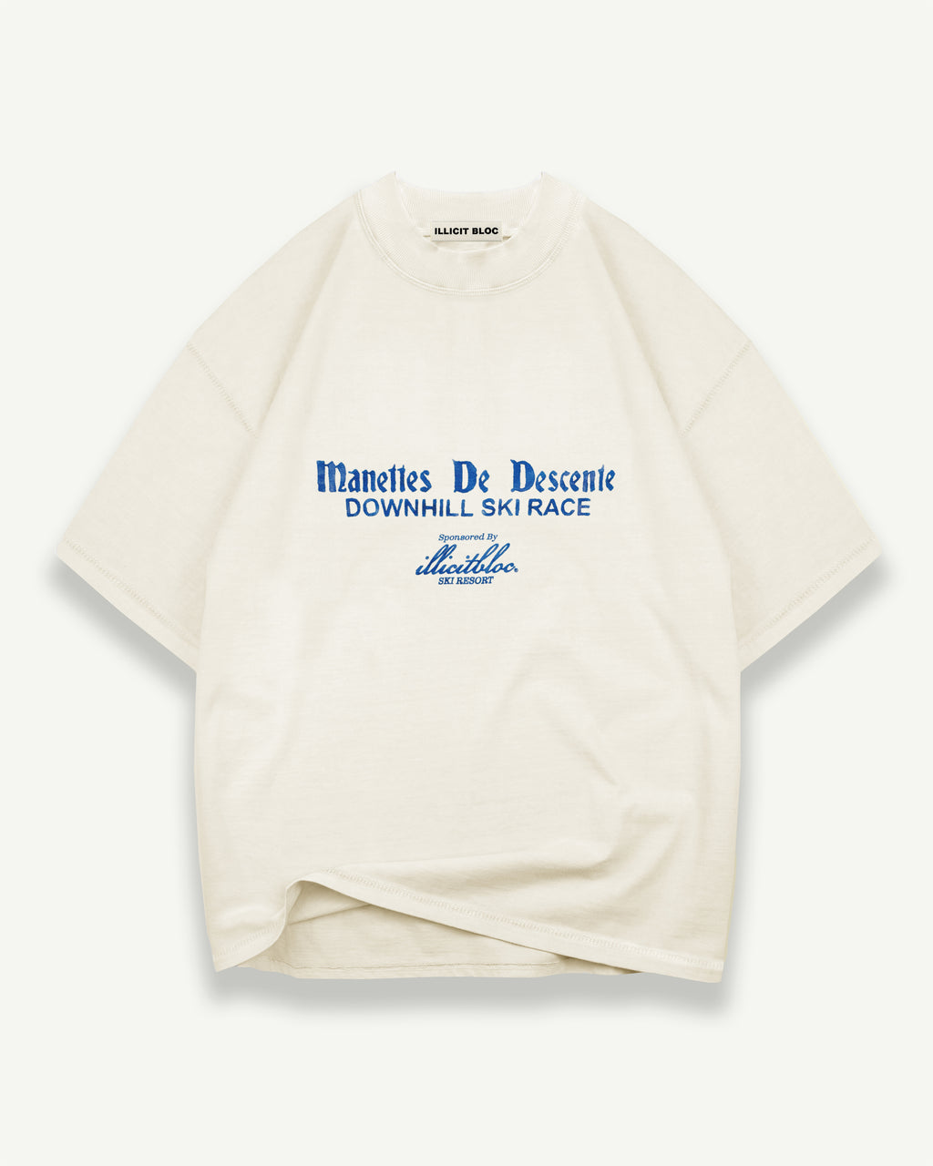 Descente T-shirt - Oyster