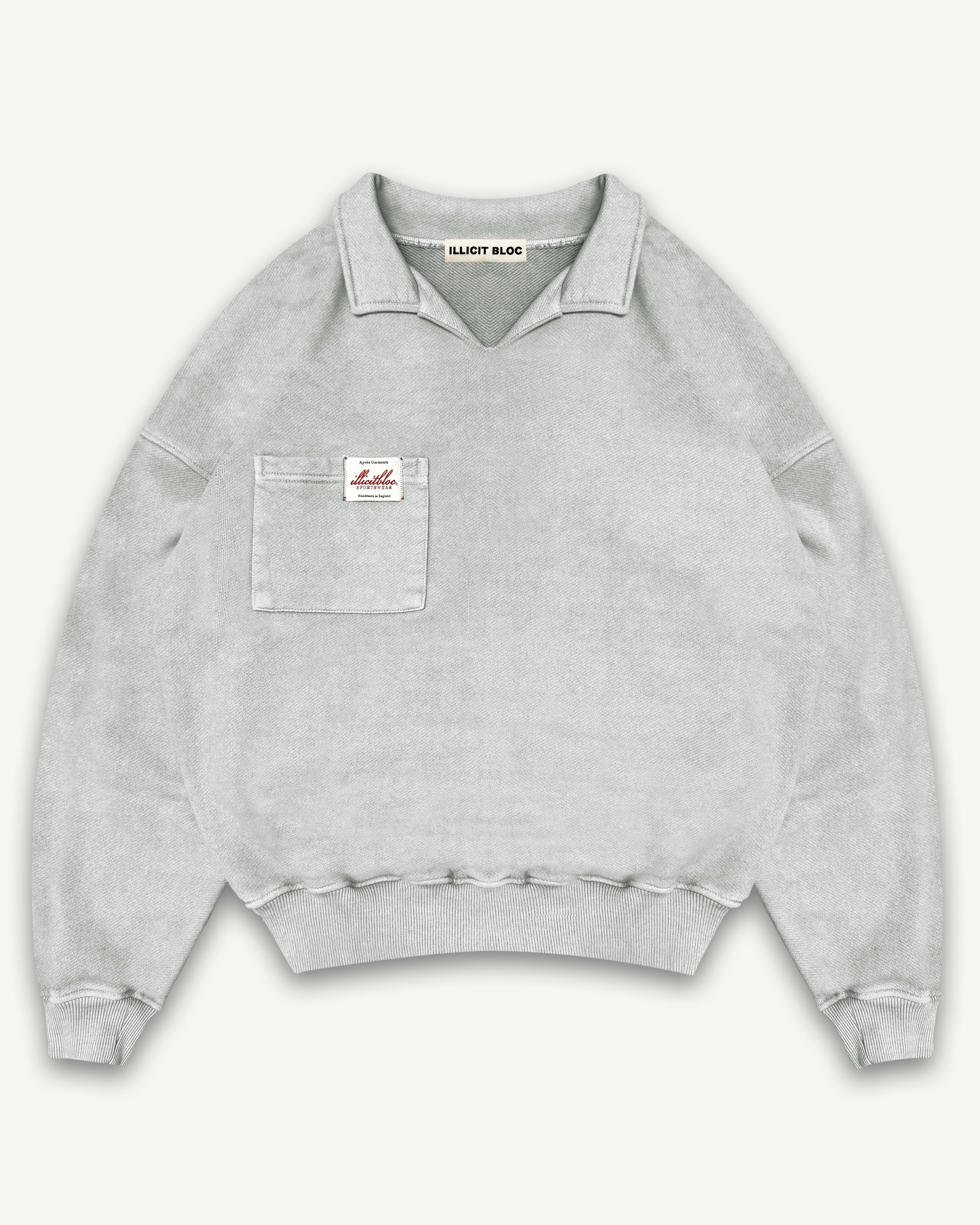 Après Drill Top - Powder Grey