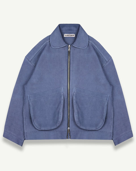 DRILL JACKET - WASHED NAVY