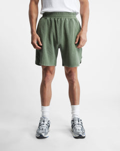DRILL SHORTS - OLIVE