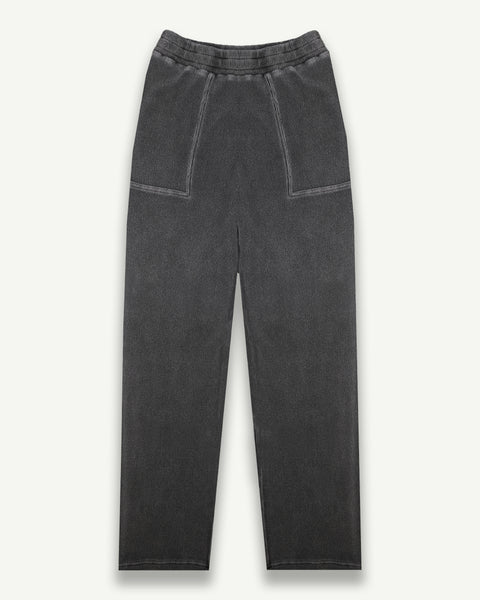 DRILL STRAIGHT LEG - WASHED BLACK