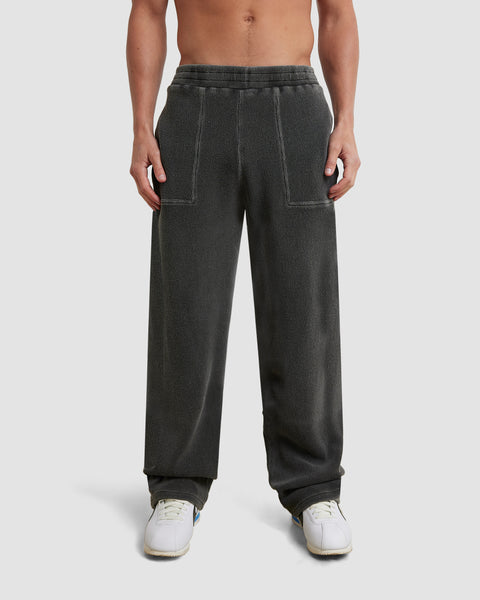 DRILL STRAIGHT LEG - WASHED BLACK