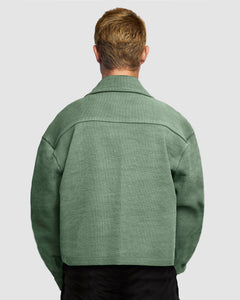 DRILL JACKET - WASHED OLIVE