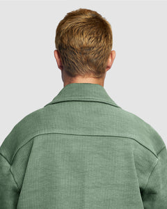 DRILL JACKET - WASHED OLIVE