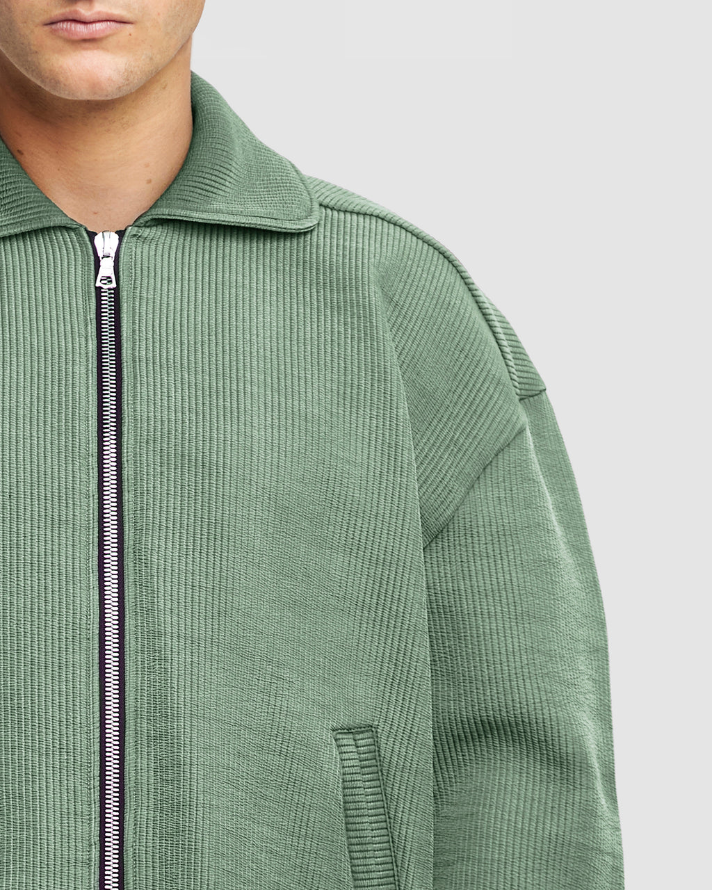 Drill Jacket - Washed Olive