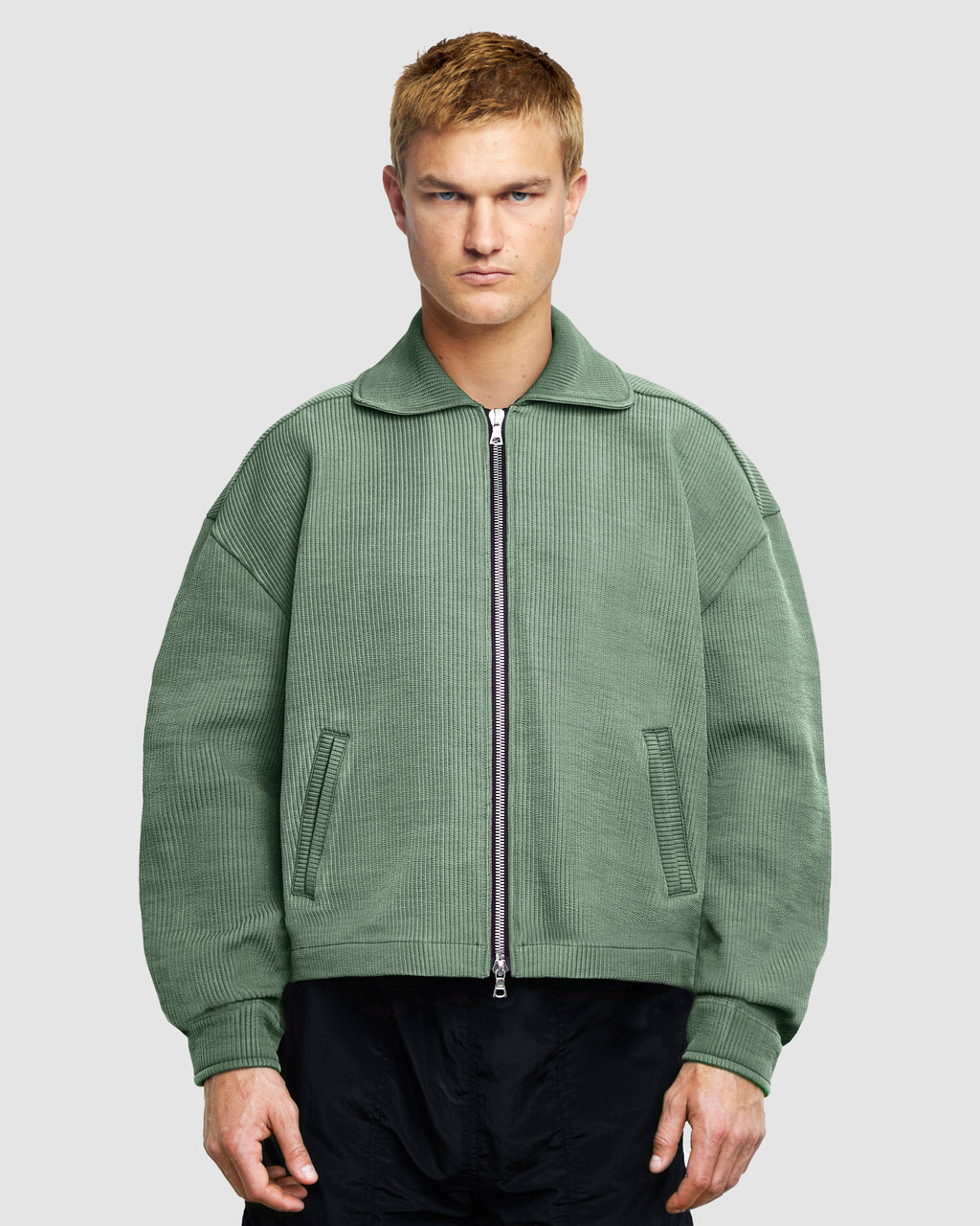 Drill Jacket - Washed Olive