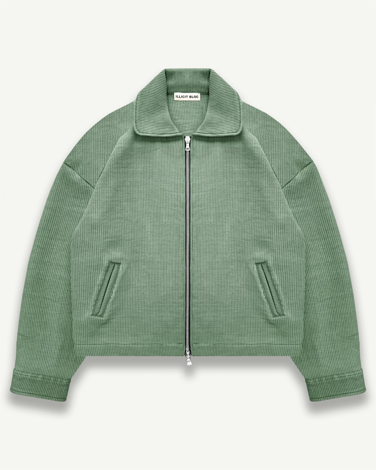 DRILL JACKET - WASHED OLIVE