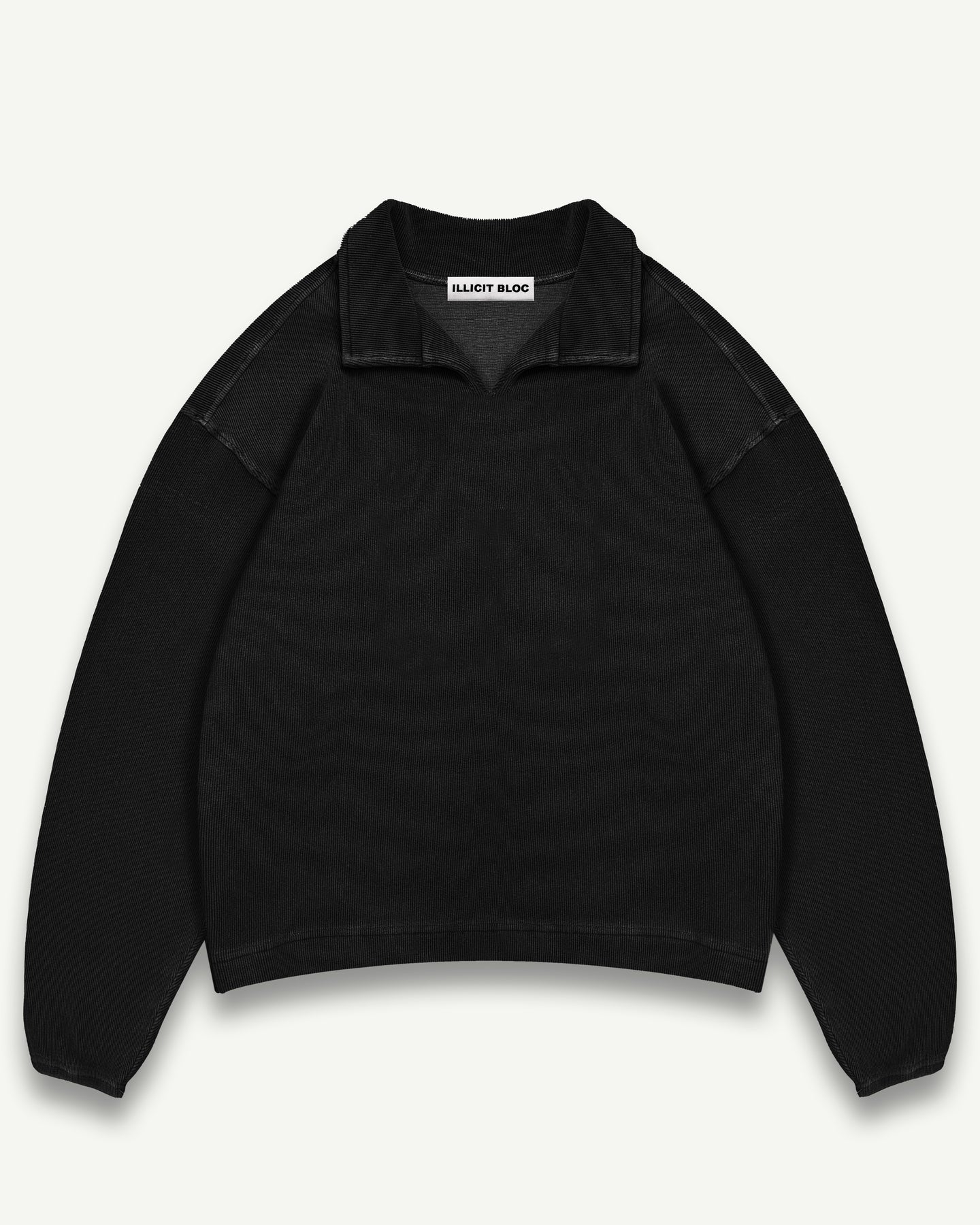 DRILL TOP - BLACK