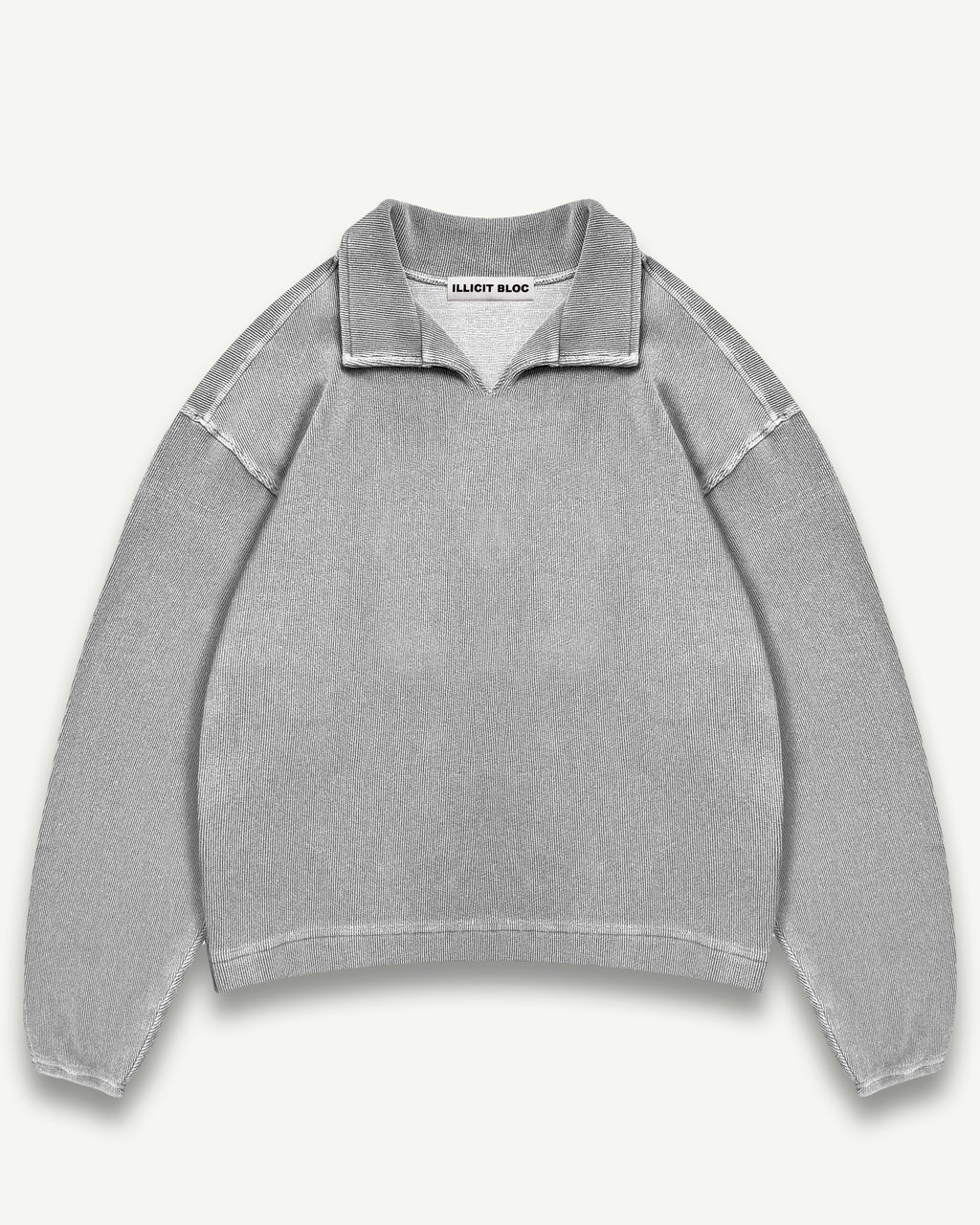 Ottoman Drill Top - Powder Grey