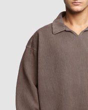 Load image into Gallery viewer, DRILL TOP - WASHED BROWN
