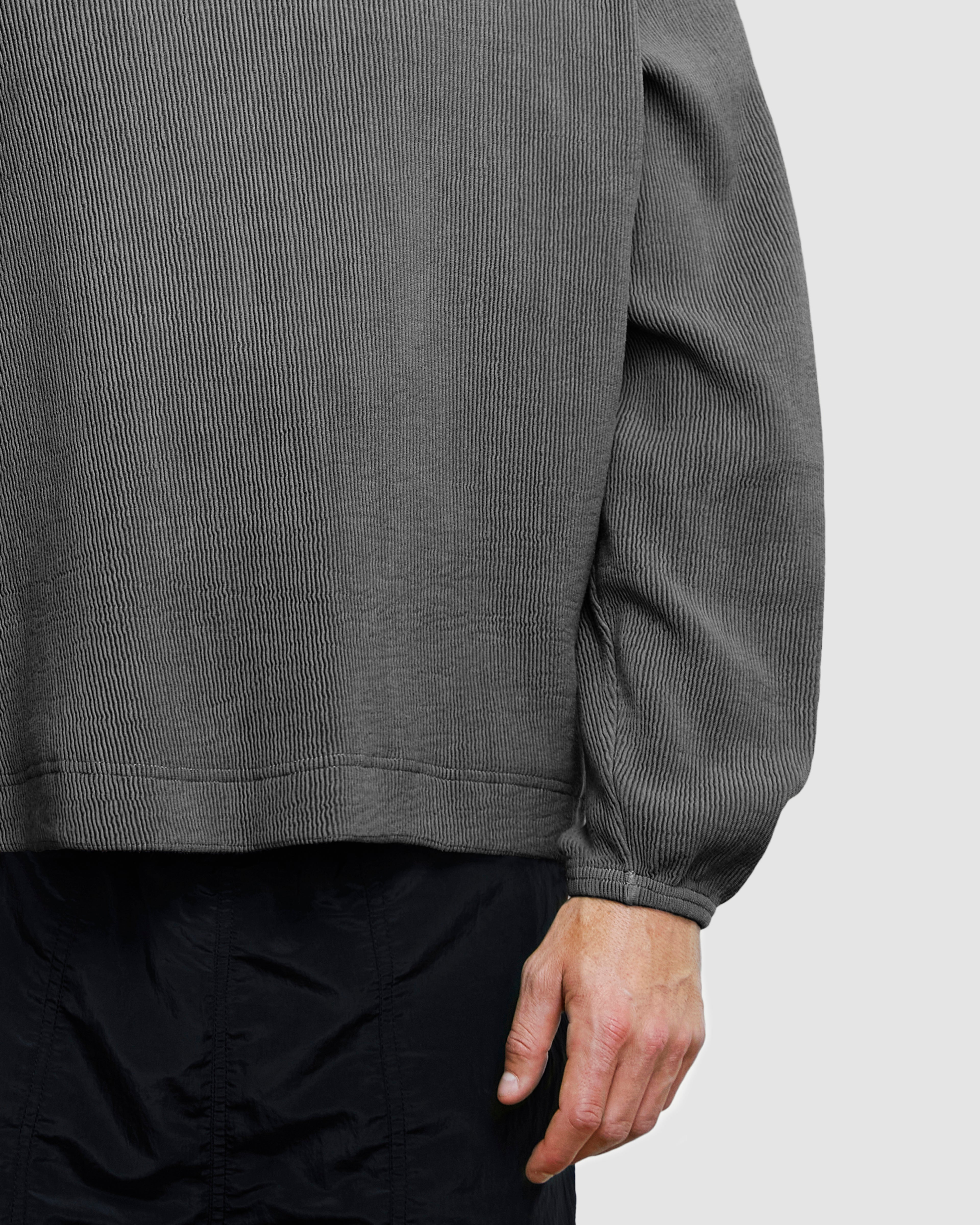 Ottoman Drill Top - Washed Black