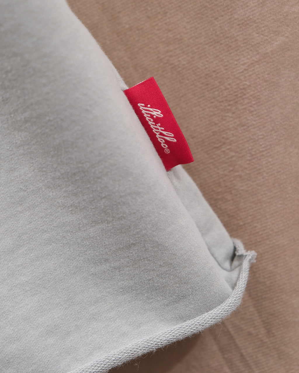 Racing Team Raw Hem T-shirt - Powder Grey