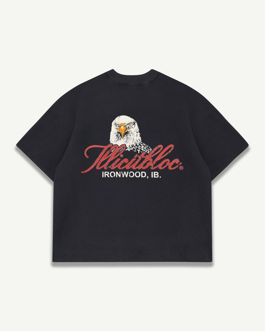 EAGLE CLOUDWEAVE™ POCKET T-SHIRT - VINTAGE BLACK