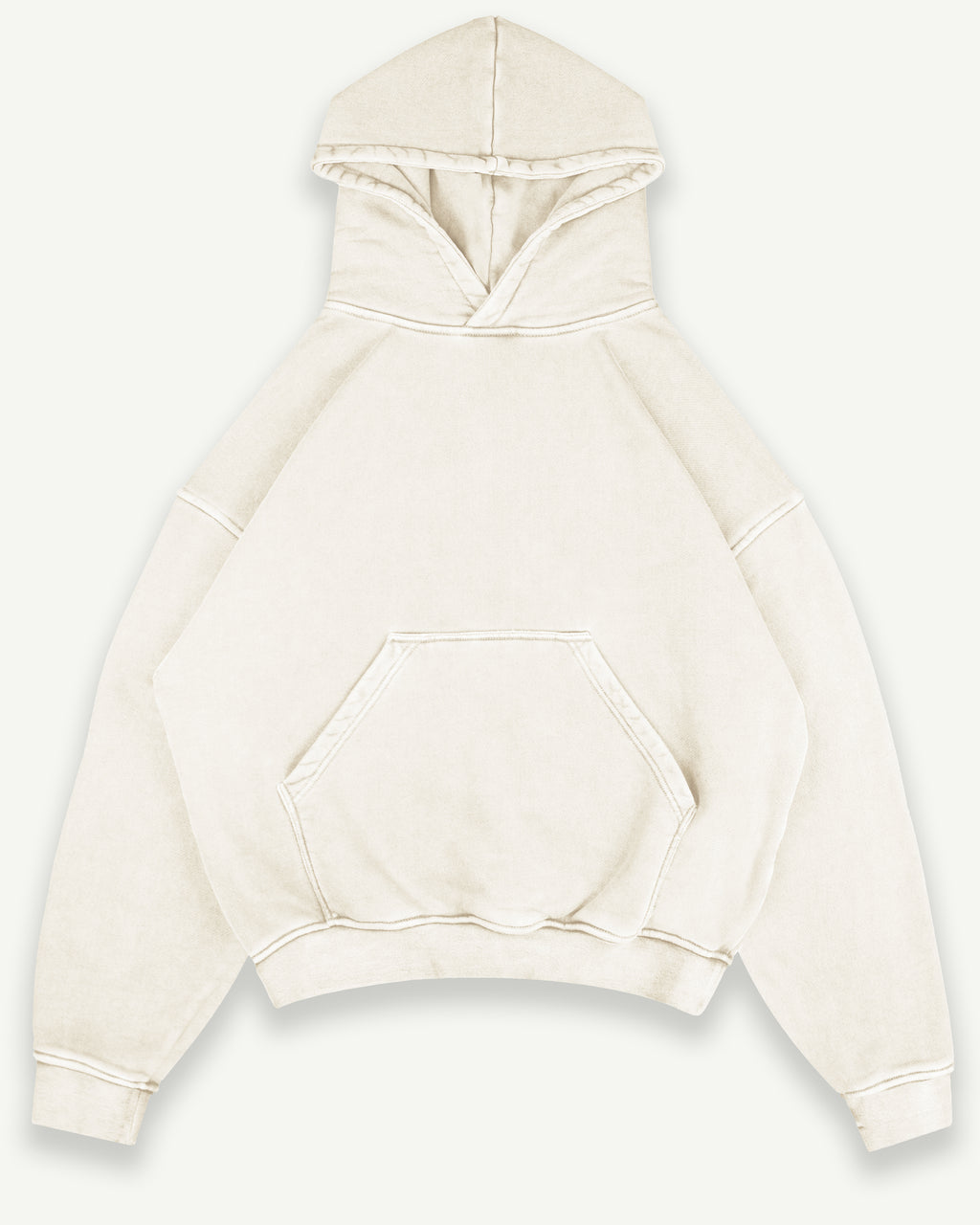 Blank Hoodie - Ecru